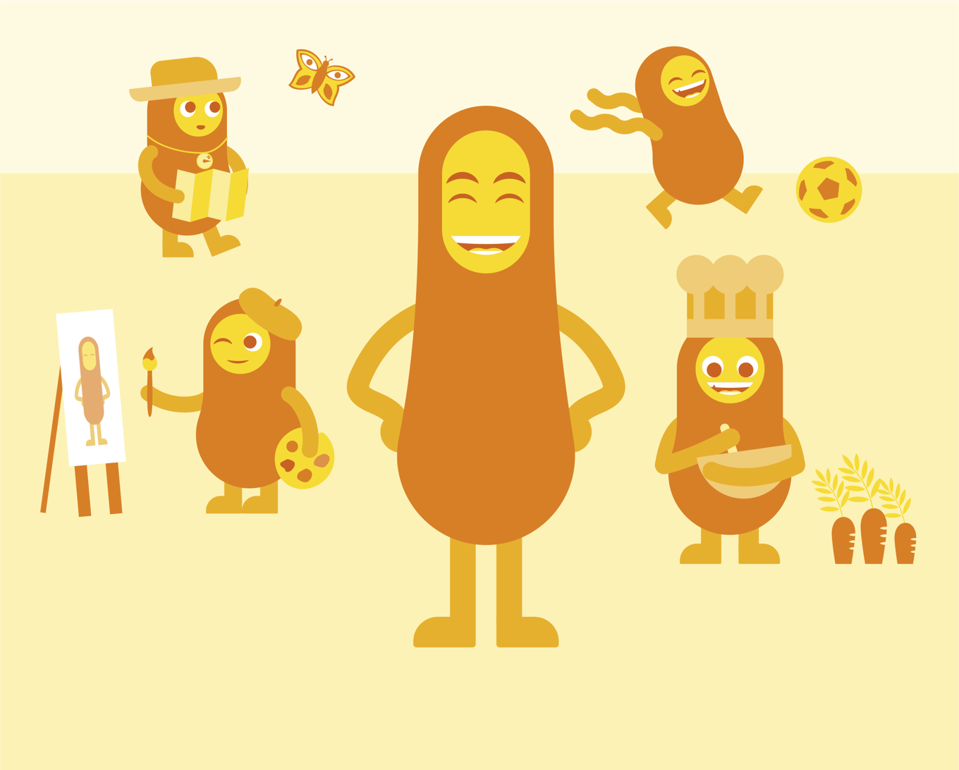 AKS-figurer-gul AKS-figurer-gul