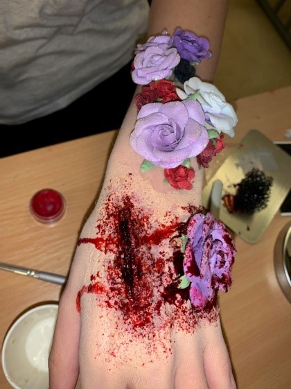 Bilde tatt fra sminkekurs høsten 2020