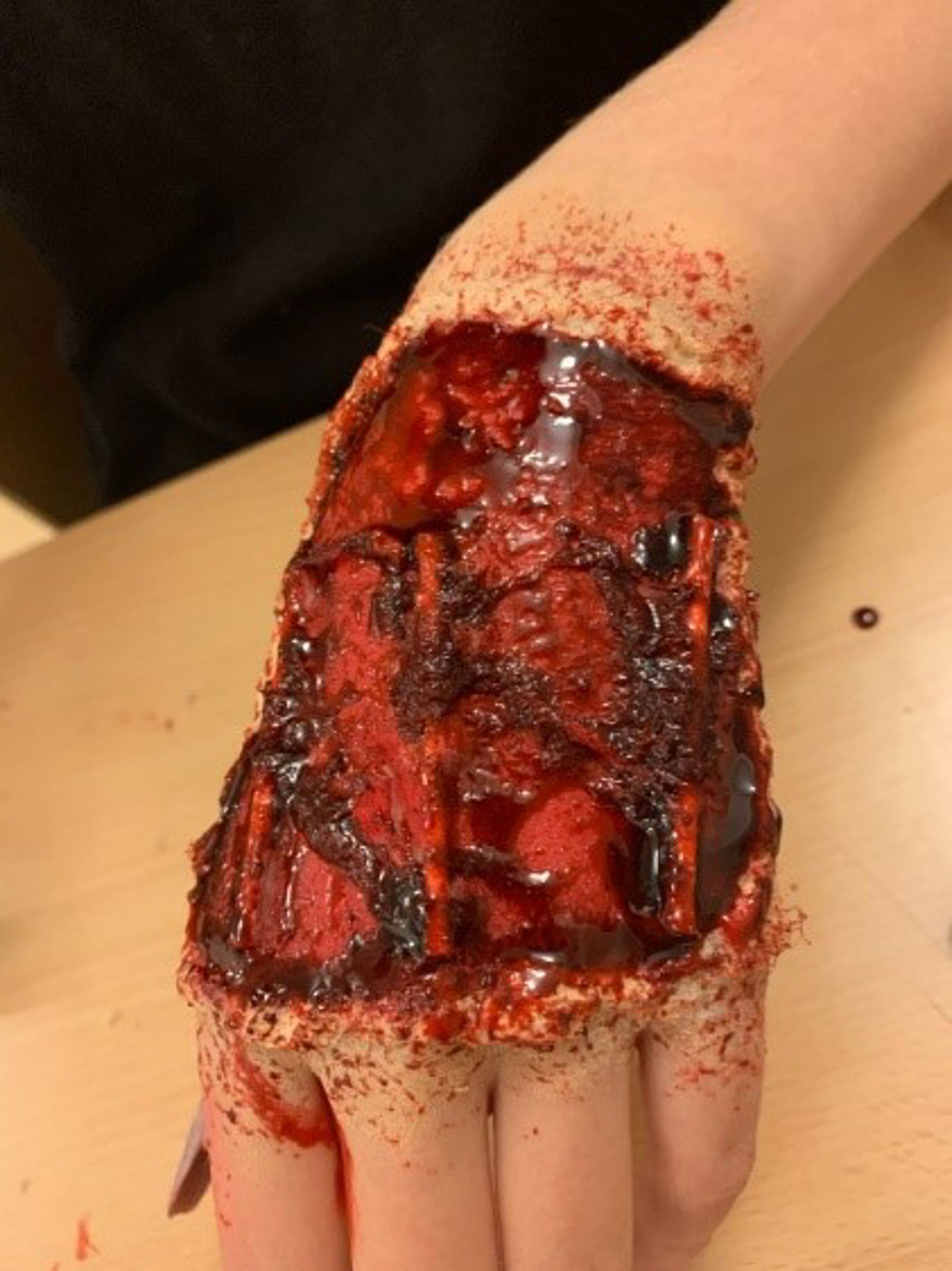 Bilde tatt fra sminkekurs høsten 2020