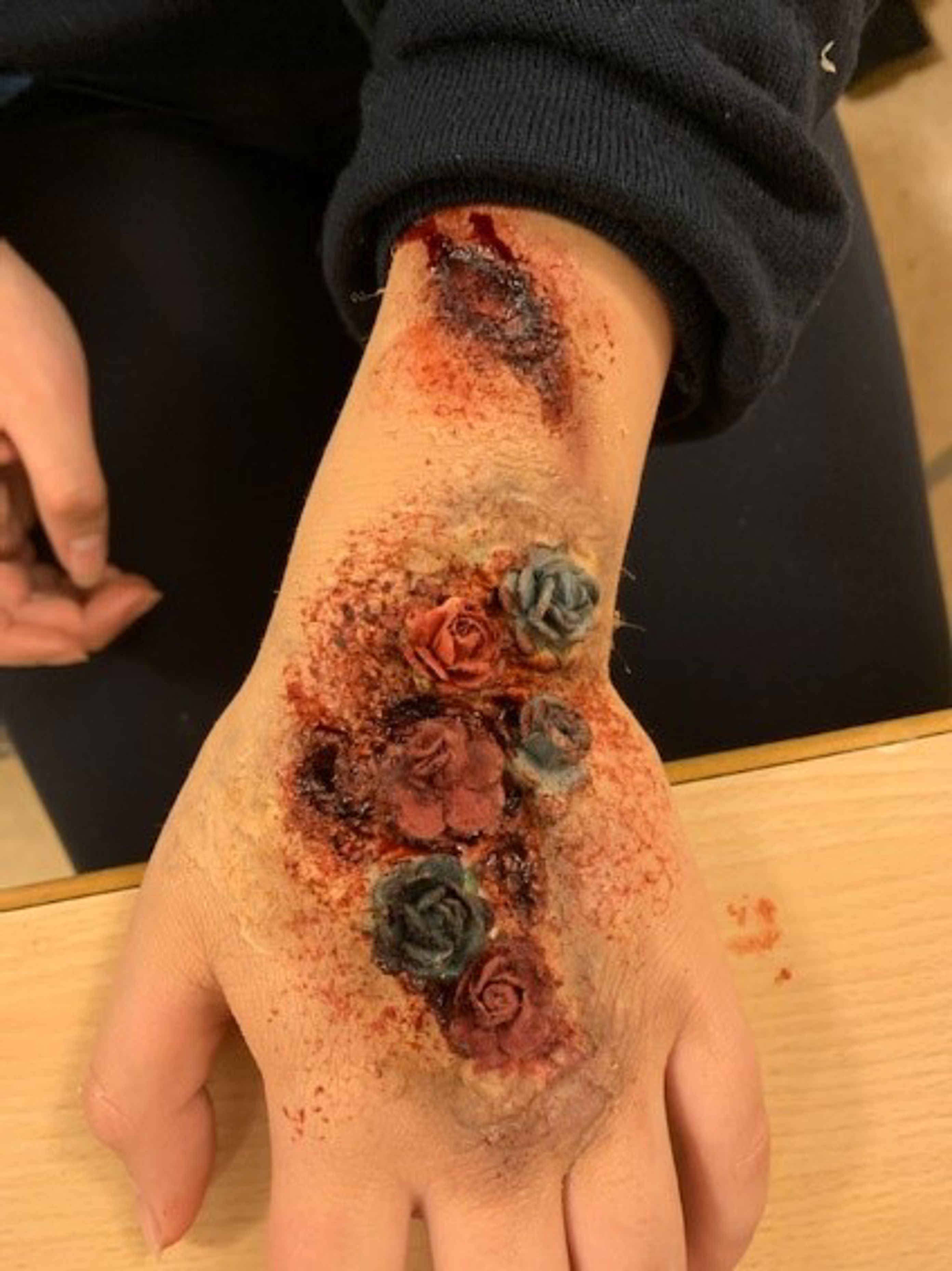 Bilde tatt fra sminkekurs høsten 2020