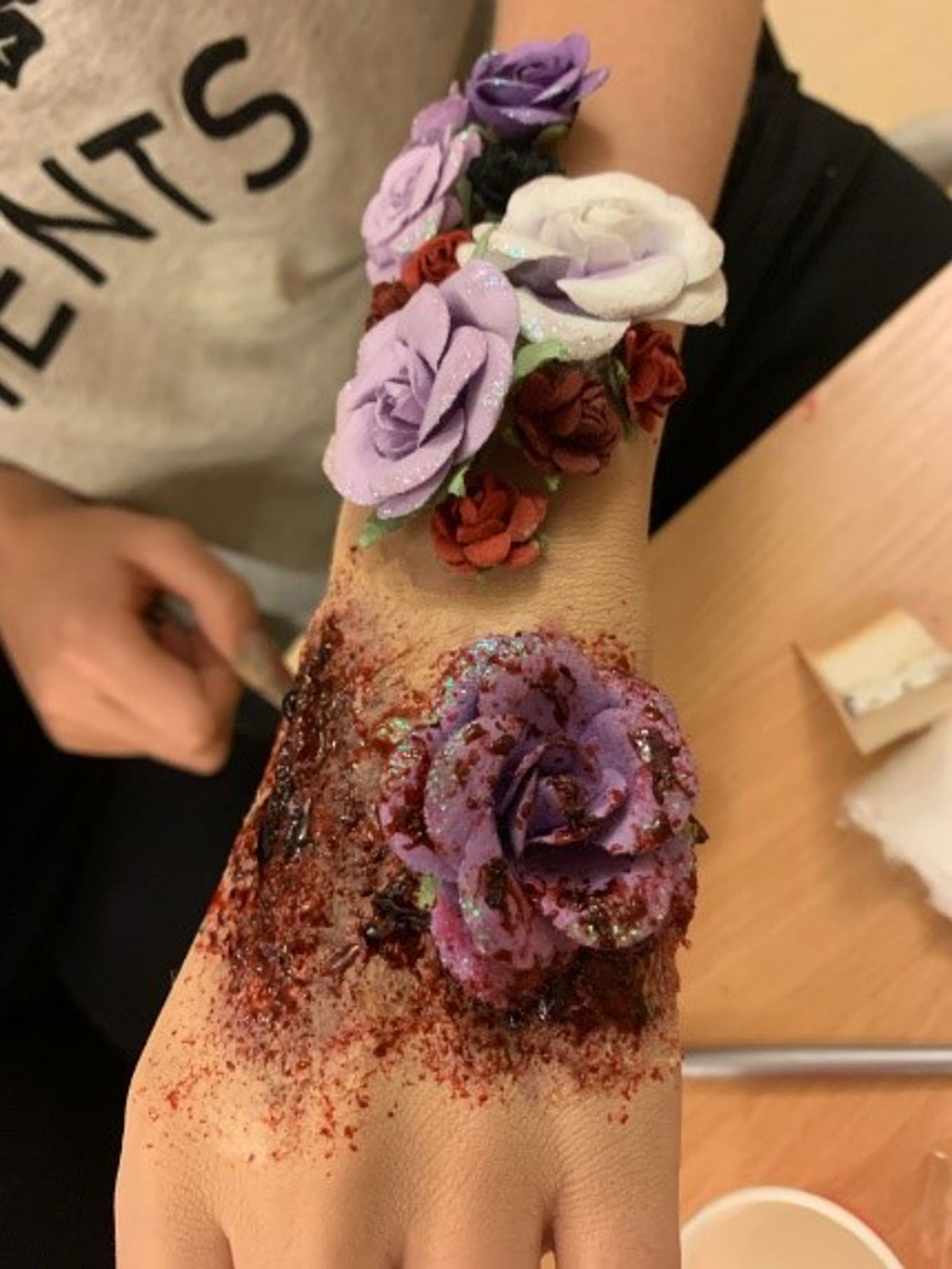 Bilde tatt fra sminkekurs høsten 2020 Bilde tatt fra sminkekurs høsten 2020