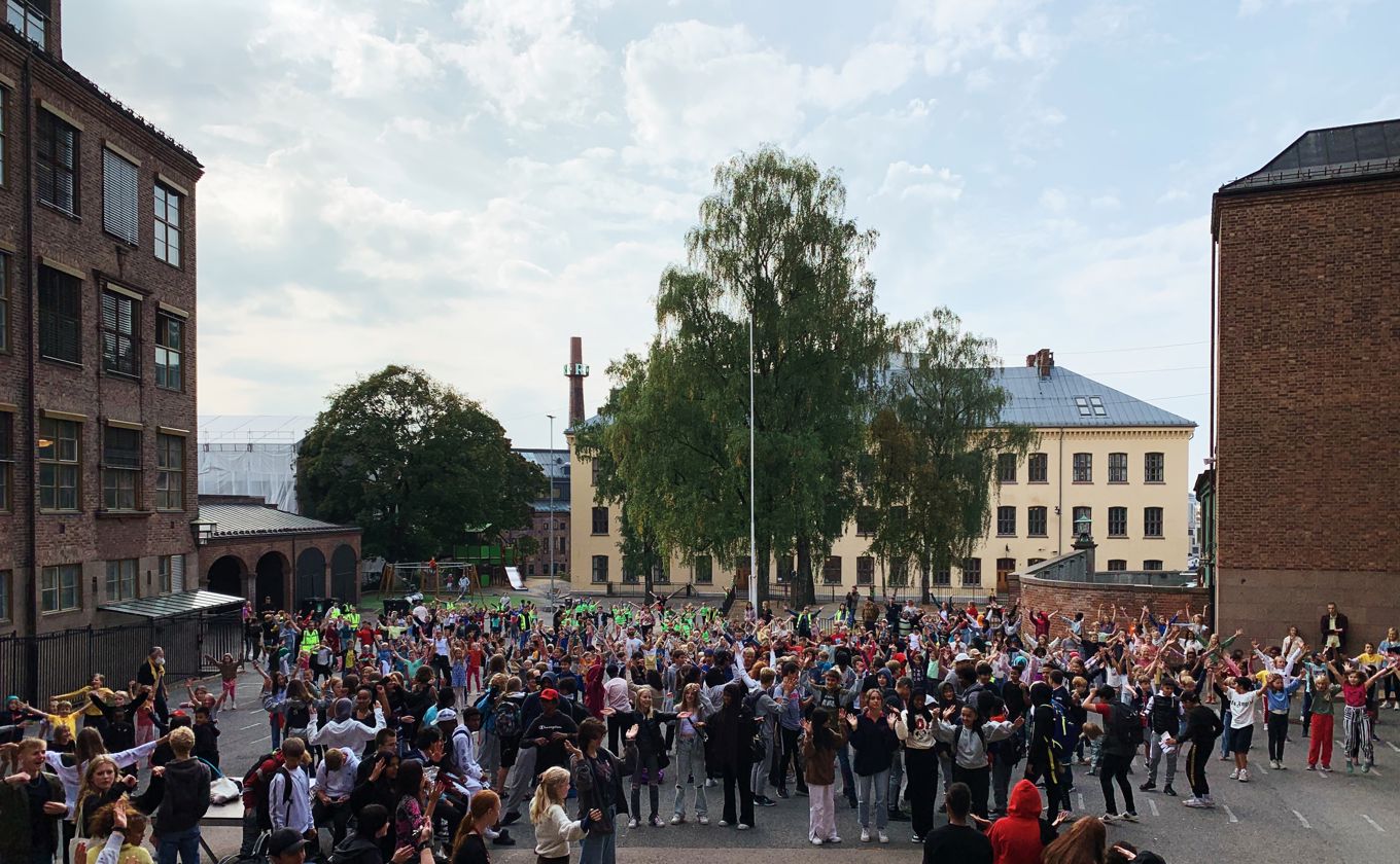 Foto: Morgan Staangstad Dans i skolegåreden
